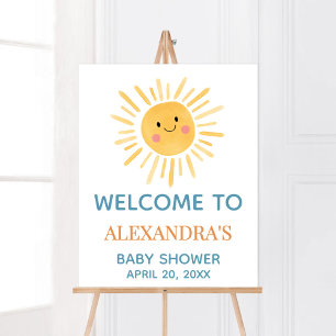 Poster Sunshine Voici l'Affiche de bienvenue du Fils