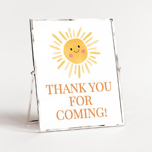 Poster Sunshine Voici le Merci du Fils pour venir