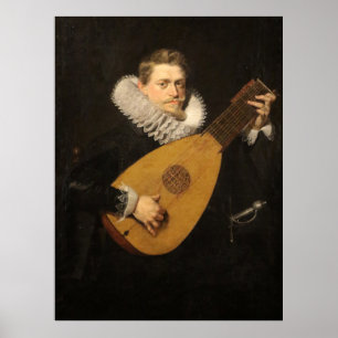 Poster Suonatore di Liuto