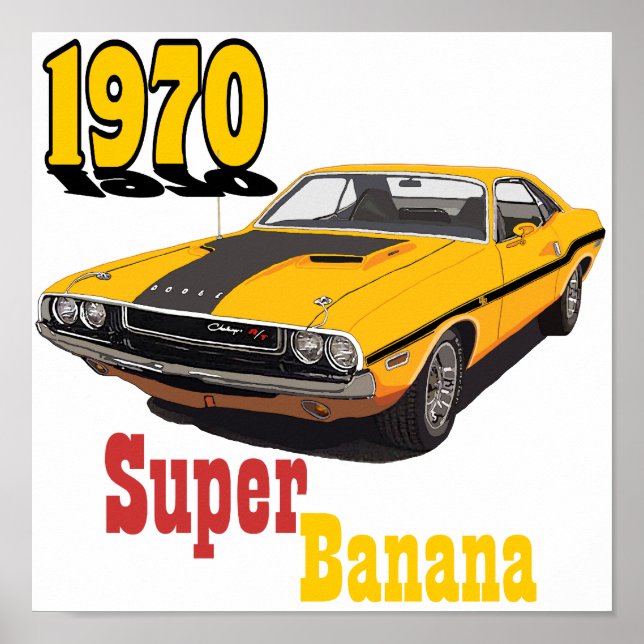 Poster Super Banana (Devant)