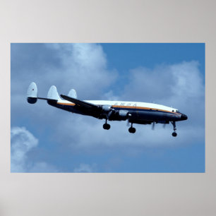 Poster Super Constellation Lockheed L-1049