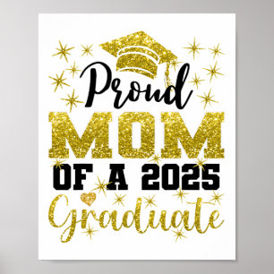 Poster Super Fier Maman De 2025 Diplômé De Troisième Anné