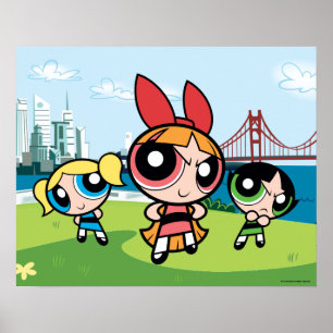 Poster Super Fierce Powerpuff Girls