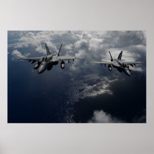 Poster Super Hornet F/A-18E
