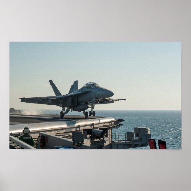 Poster Super Hornet F/A-18F (Devant)