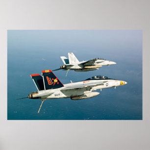 Poster Super Hornet F/A-18F