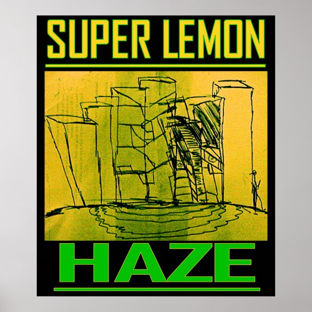POSTER SUPER LEMON HAZE (Devant)