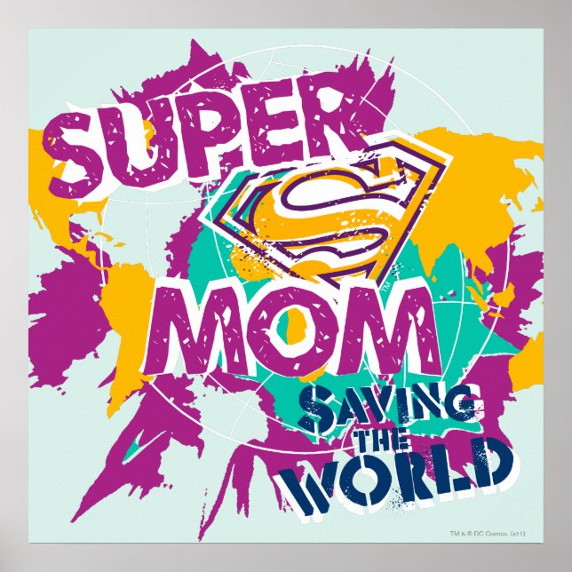 Poster Super Maman sauve le monde (Devant)