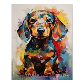 Poster Super mignon Chien Chien Chien Puppy 001 - Xeno Lu