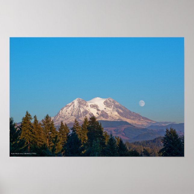 Poster Super Moon 2014 (Devant)