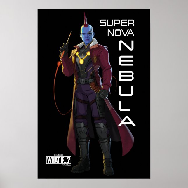 Poster Super Nova Nebula (Devant)