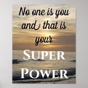 Poster Super puissance