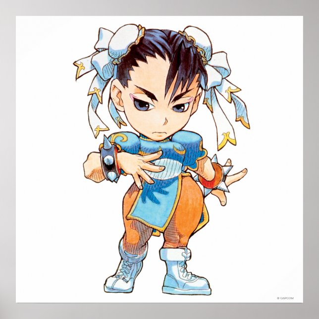 Poster Super Puzzle Fighter II Turbo Chun-Li (Devant)