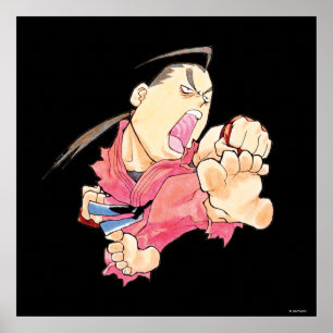 Poster Super Puzzle Fighter II Turbo Dan 2