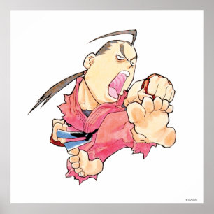 Poster Super Puzzle Fighter II Turbo Dan 2