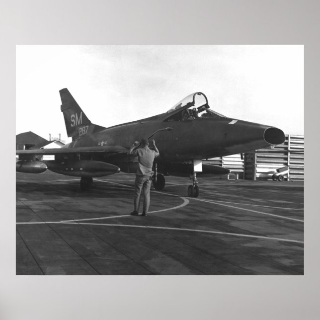 Poster Super Sabre F-100 (Devant)