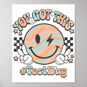 Poster Super Sourire Visage Ce Vous Avez Rock Jour De Tes