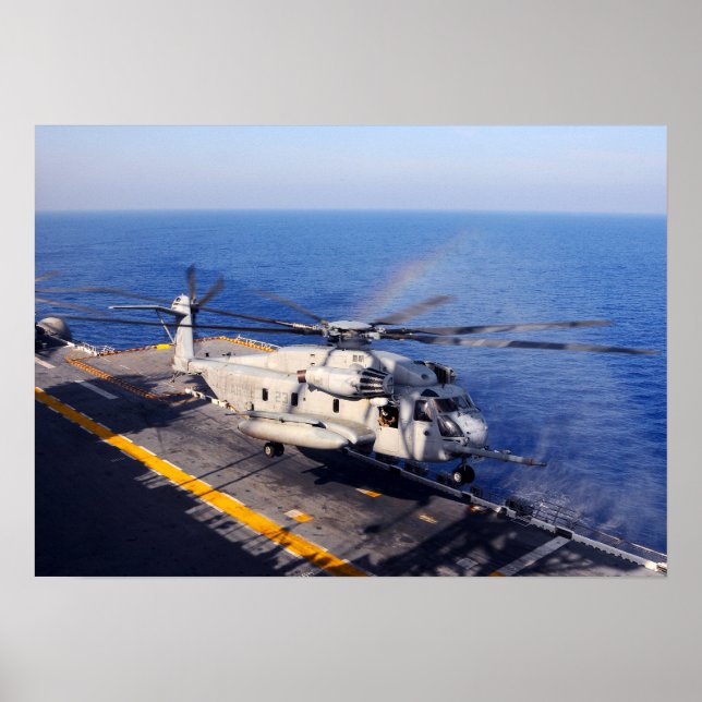 Poster Super Stallion CH-53E (Devant)