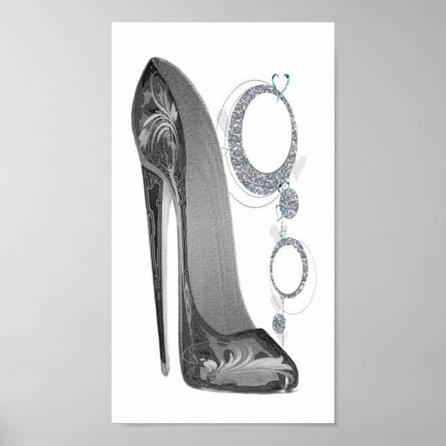 Poster super Stiletto et Sparkle Bling (Devant)