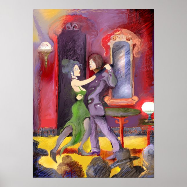 Poster ** Super Tango ** (Devant)