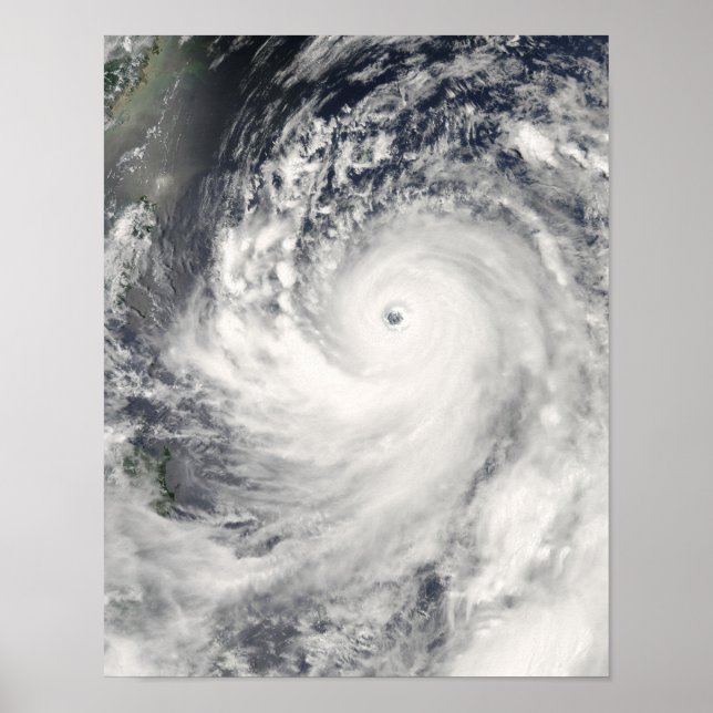 Poster Super typhon Man-Yi (Devant)