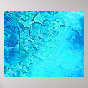 Poster Superbe aquarelle Tropical Ocean Theme Design