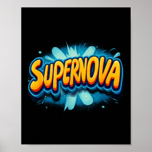 Poster Superbe Costume de Supernova pour Garçons et Fille