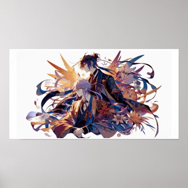 Poster Superbe Décor Art Anime (Devant)