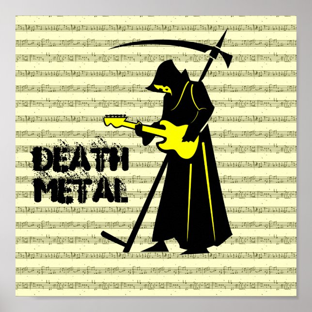 Poster Superbe Faucheuse Grim Incroyable (Devant)