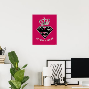 Poster Supergirl S-Shield "Adapté Pour Une Reine"