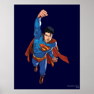 Poster Superman Flying Forward