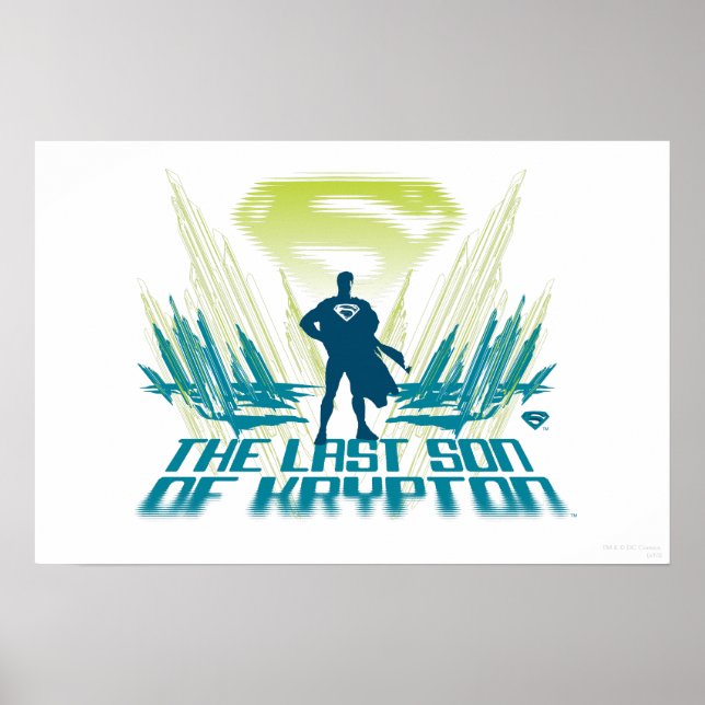 Poster Superman Le dernier fils de Krypton (Devant)