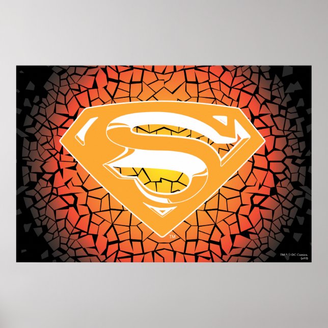Poster Superman Stylisé | Logo Crackle (Devant)