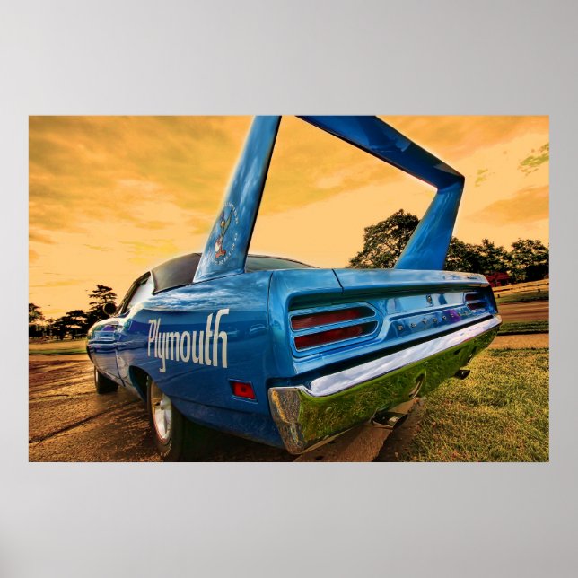 Poster Superoiseau de Plymouth 1970 (Devant)