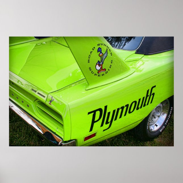 Poster Superoiseau de Plymouth 1970 (Devant)