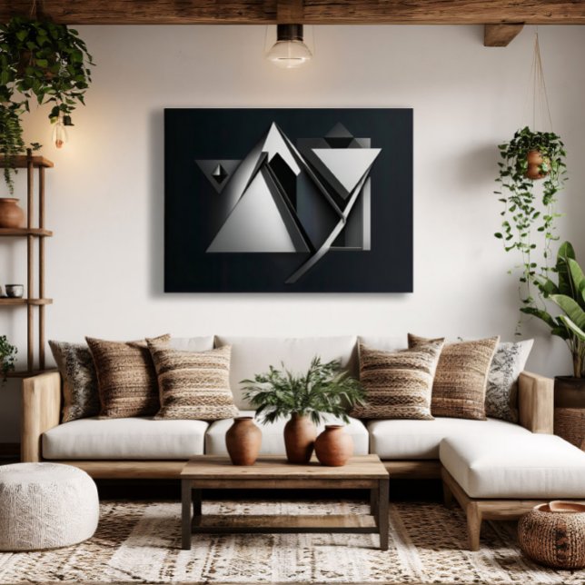 Poster Superpositions précises de polygones (Créateur téléchargé)
