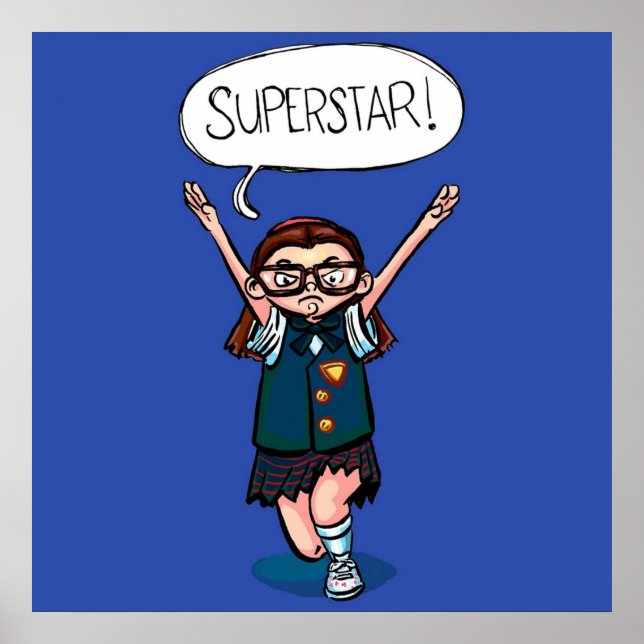 Poster Superstar (Devant)