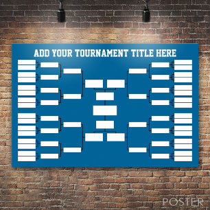 Poster Support de tournoi sportif