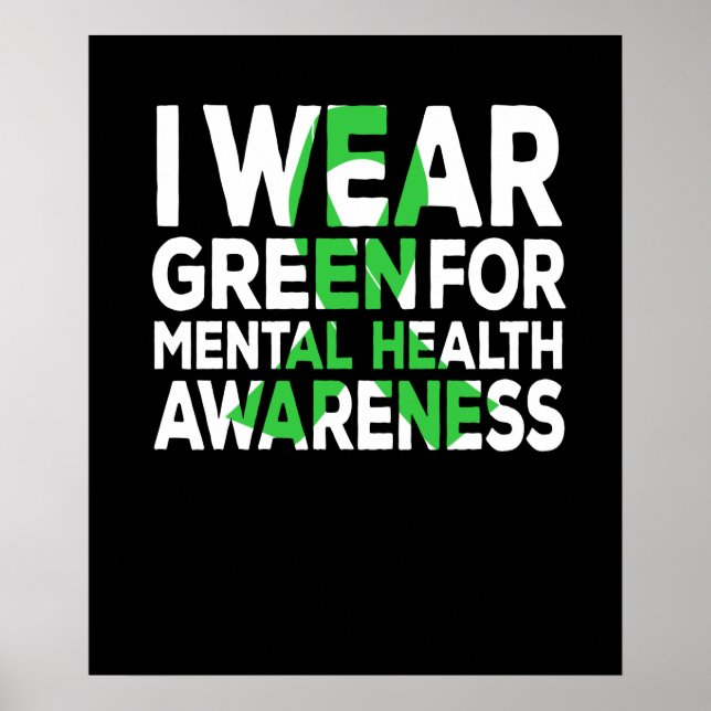 Poster Support mental pour la santé (Devant)