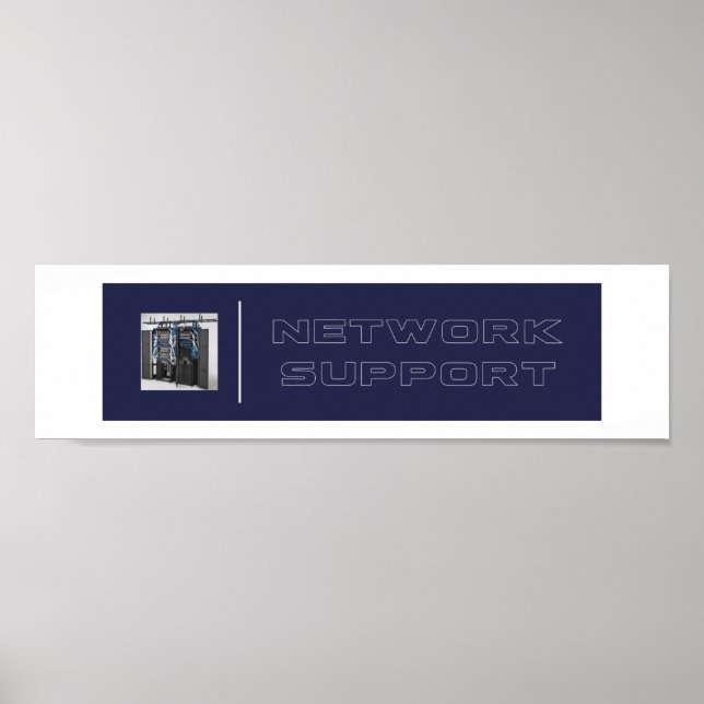 Poster Support réseau d'affiches (Devant)