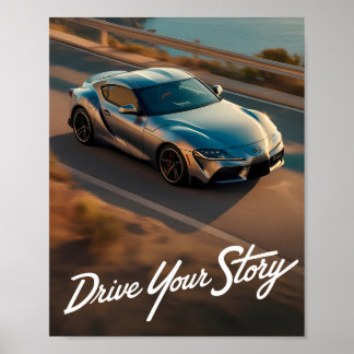 Poster Supra Conduisez Votre Histoire