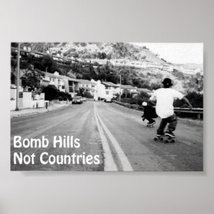 Poster sur Bomb Hills Not Countries