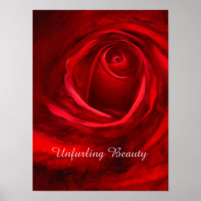 Poster sur la beauté de Unfurling (Matte) (Devant)