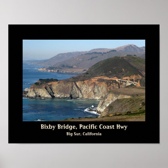 Poster sur la conception du paysage de la route cô (Devant)