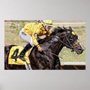 Poster Sur la course