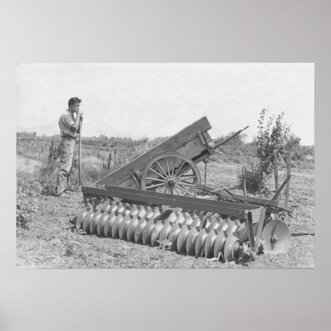 Poster Sur la ferme dans les années 40 (Devant)