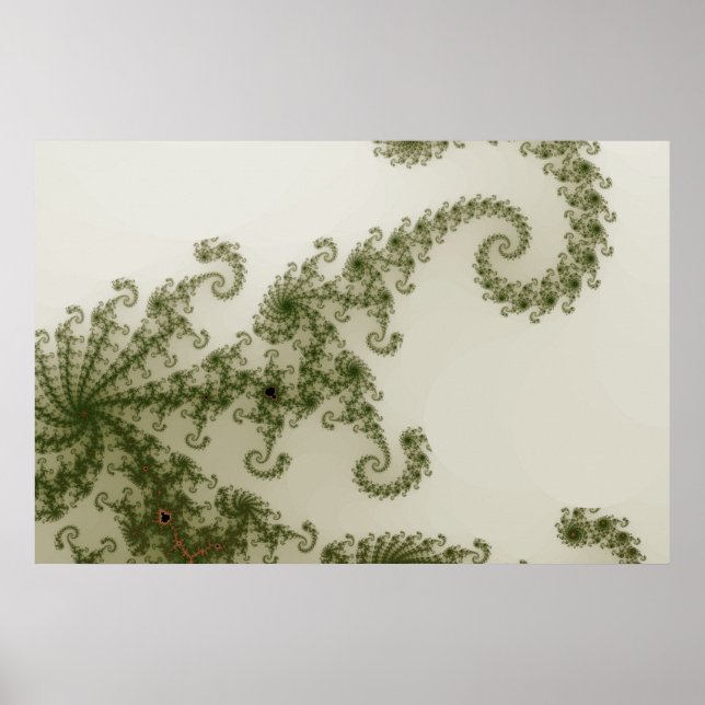 Poster sur la fumée d'olive (Devant)