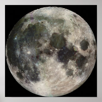 Poster sur la lune