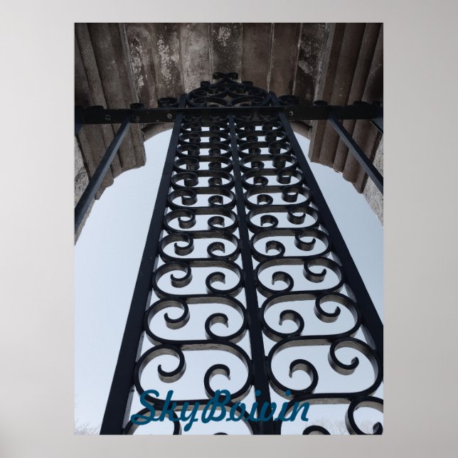 Poster sur la porte (Devant)
