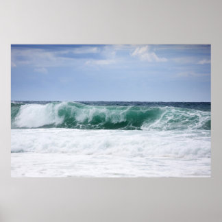 Poster Sur la vague